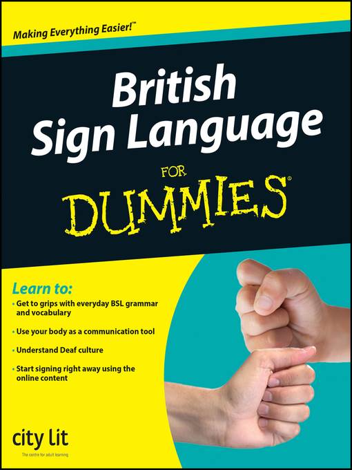 British Sign Language For Dummies®