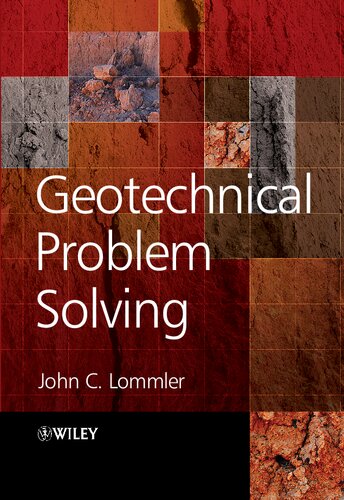 Geotechnical Problem Solving