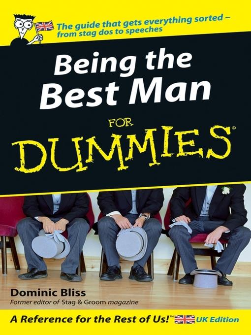 Being the Best Man For Dummies