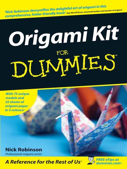 Origami Kit For Dummies®