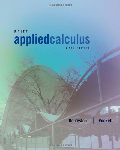 Applied Calculus, Brief