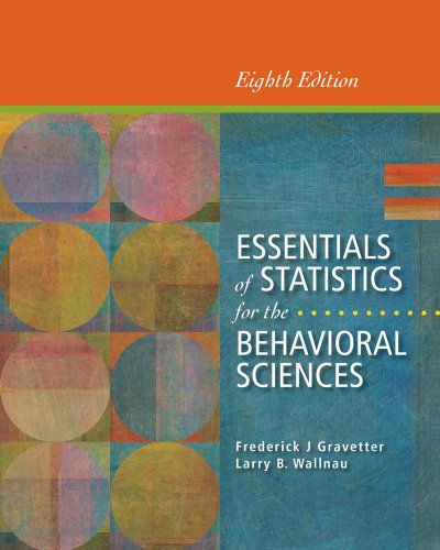 Essentials of Statistics for the Behavioral Sciences