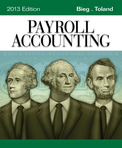 Payroll Accounting 2013 (with Computerized Payroll Accounting Software CD-ROM)