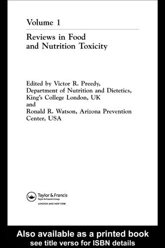 Reviews in food and nutrition toxicity