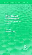 Free Market Conservatism (Routledge Revivals)