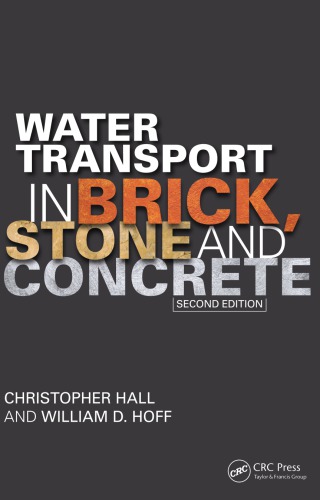 Water Transport in Brick, Stone and Concrete