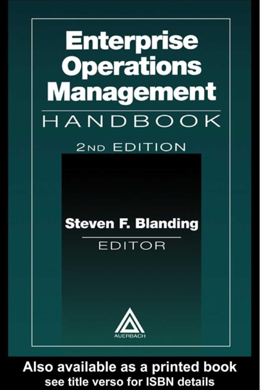 Handbook of Data Center Management, 1998 edition