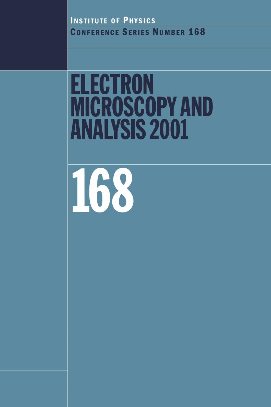 Electron Microscopy and Analysis