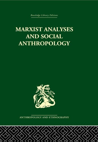 Marxist Analyses and Social Anthropology