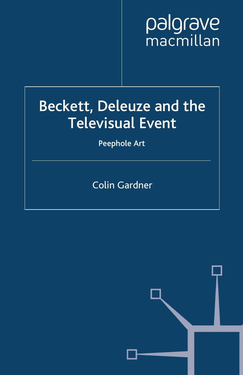 Beckett, Deleuze and the Televisual Event