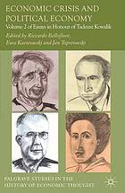 Essays in honour of Tadeusz Kowalik / 2, Economic Crisis and Political Economy.