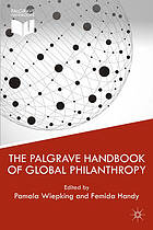 The Palgrave handbook of global philanthropy