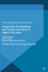 Sustainable Development and Quality Assurance in Higher Education.