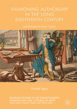 Fashioning authorship in the long eighteenth century: stylish books of poetic genius