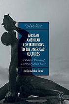 The Negro S Role in the Culture of the Americas