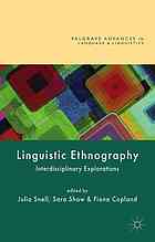 Linguistic Ethnography