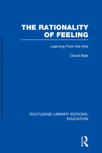 The Rationality of Feeling (Rle Edu K)