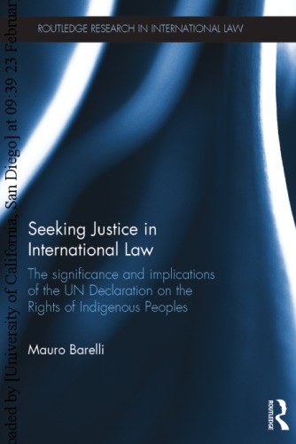 Seeking Justice in International Law