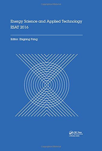 Energy Science and Applied Technology Esat 2016