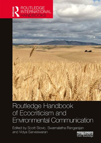 Routledge Handbook of Ecocriticism and Environmental Communication