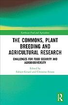 The Commons, Plant Breeding and Agricultural Research