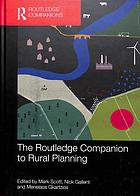 The Routledge Companion to Rural Planning