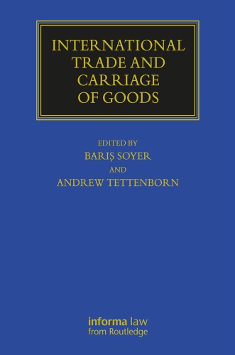 International Trade and Carriage of Goods