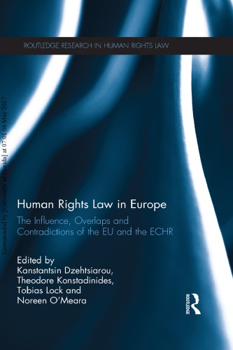 Human Rights Law in Europe