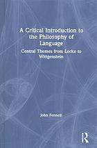 A Critical Introduction to the Philosophy of Language