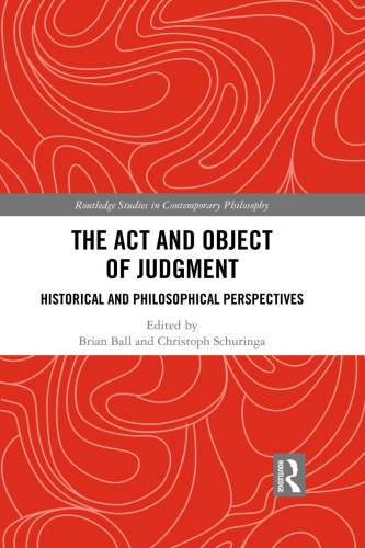 The Act and Object of Judgment