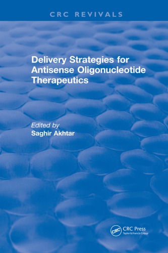 Delivery Strategies for Antisense Oligonucleotide Therapeutics