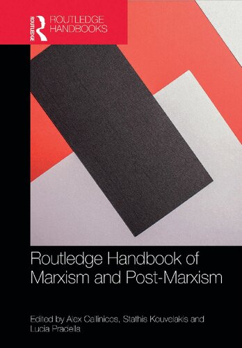 Routledge Handbook of Marxism and Post-Marxism