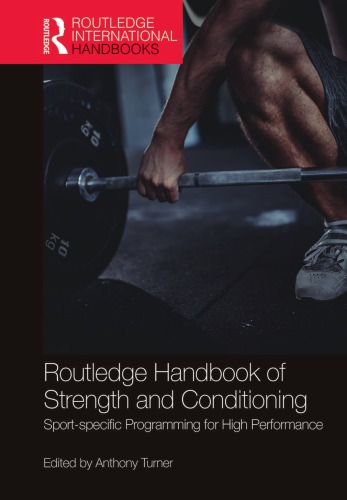 Routledge Handbook of Strength and Conditioning