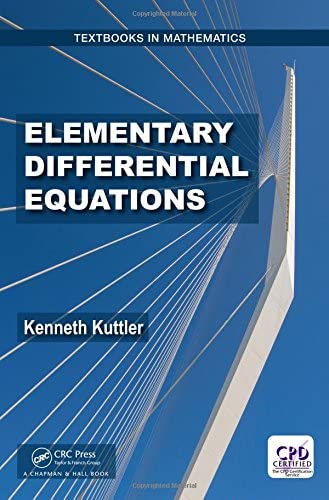 Elementary Differential Equations