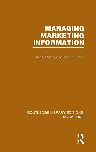 Managing Marketing Information