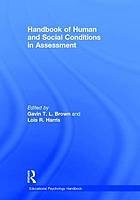 Handbook of Human and Social Conditions in Assessment