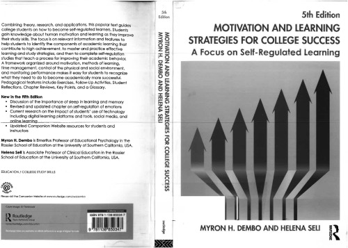 Motivation and Learning Strategies for College Success