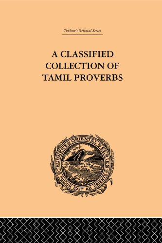 A Classical Collection of Tamil Proverbs