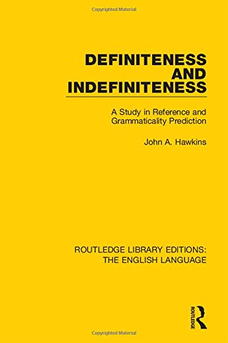 Definiteness and Indefiniteness