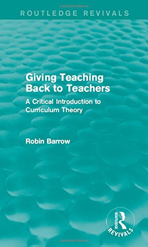 Giving Teaching Back to Teachers