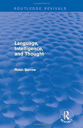 Language, Intelligence, and Thought