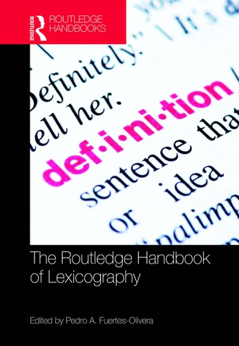The Routledge Handbook of Lexicography