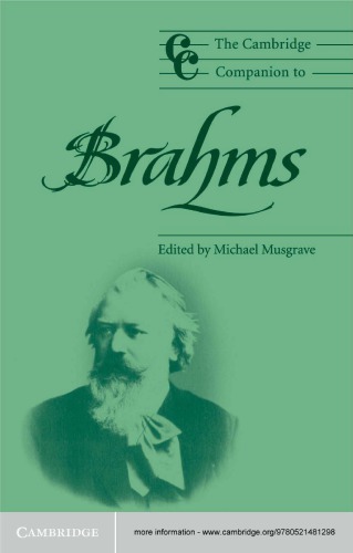 The Cambridge Companion to Brahms