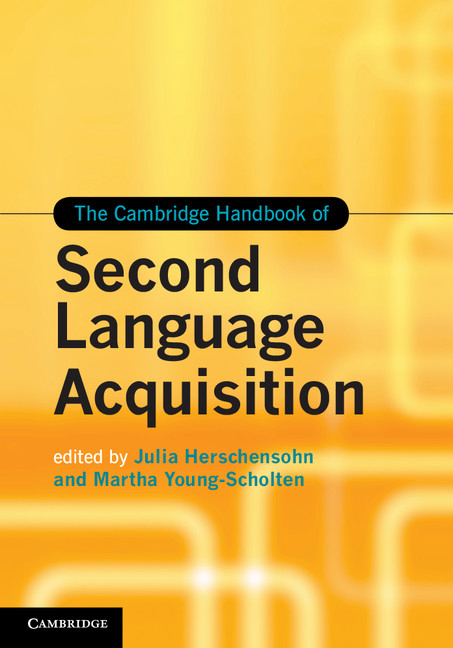 The Cambridge Handbook of Second Language Acquisition