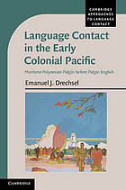 Language Contact in the Early Colonial Pacific