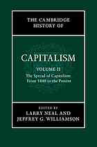 The Cambridge History of Capitalism