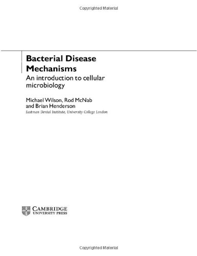 Bacterial Disease Mechanisms