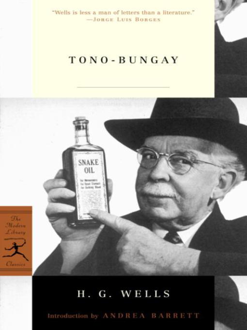 Tono-Bungay a Novel
