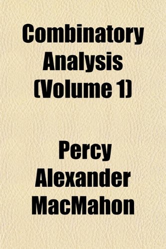 Combinatory analysis volume 2.