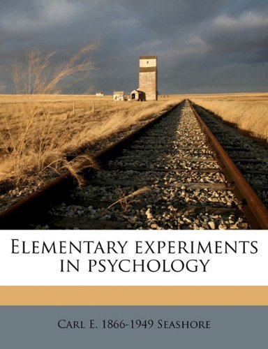 Elementary experiments in psychology.